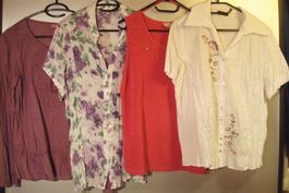 ❗Jetzt = 17.- Fr.❗3x Damenblusen 1xTop Gr. 40/42 Kleid`paket
